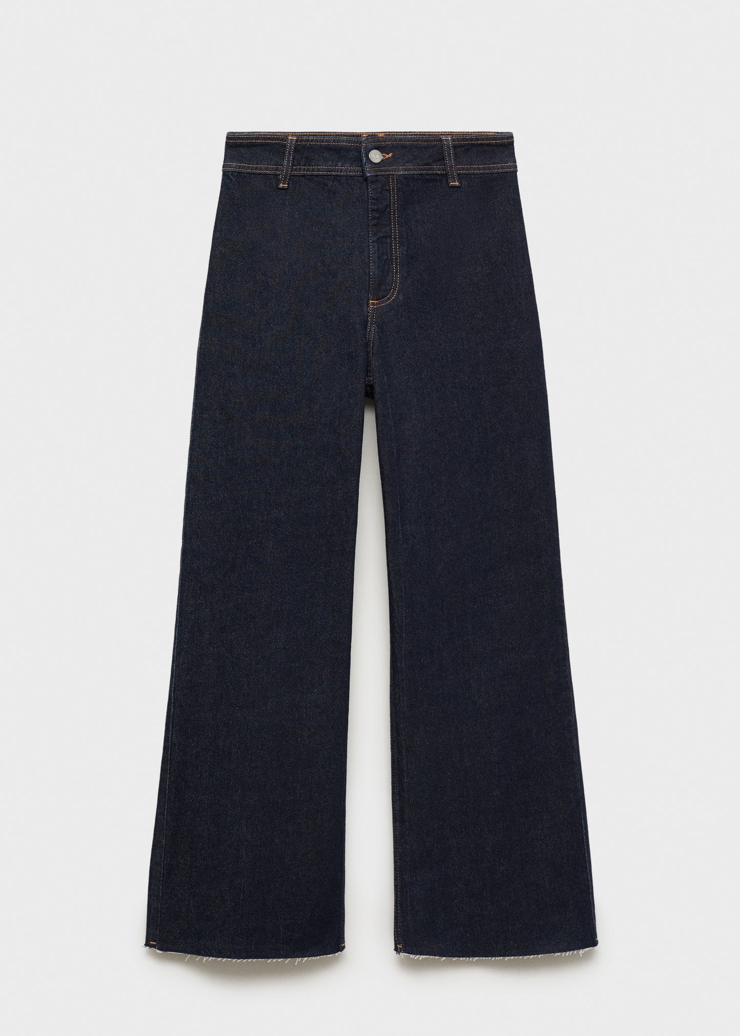 MANGO - Catherin rinse-wash culotte jeans open blue - 14 - Woman