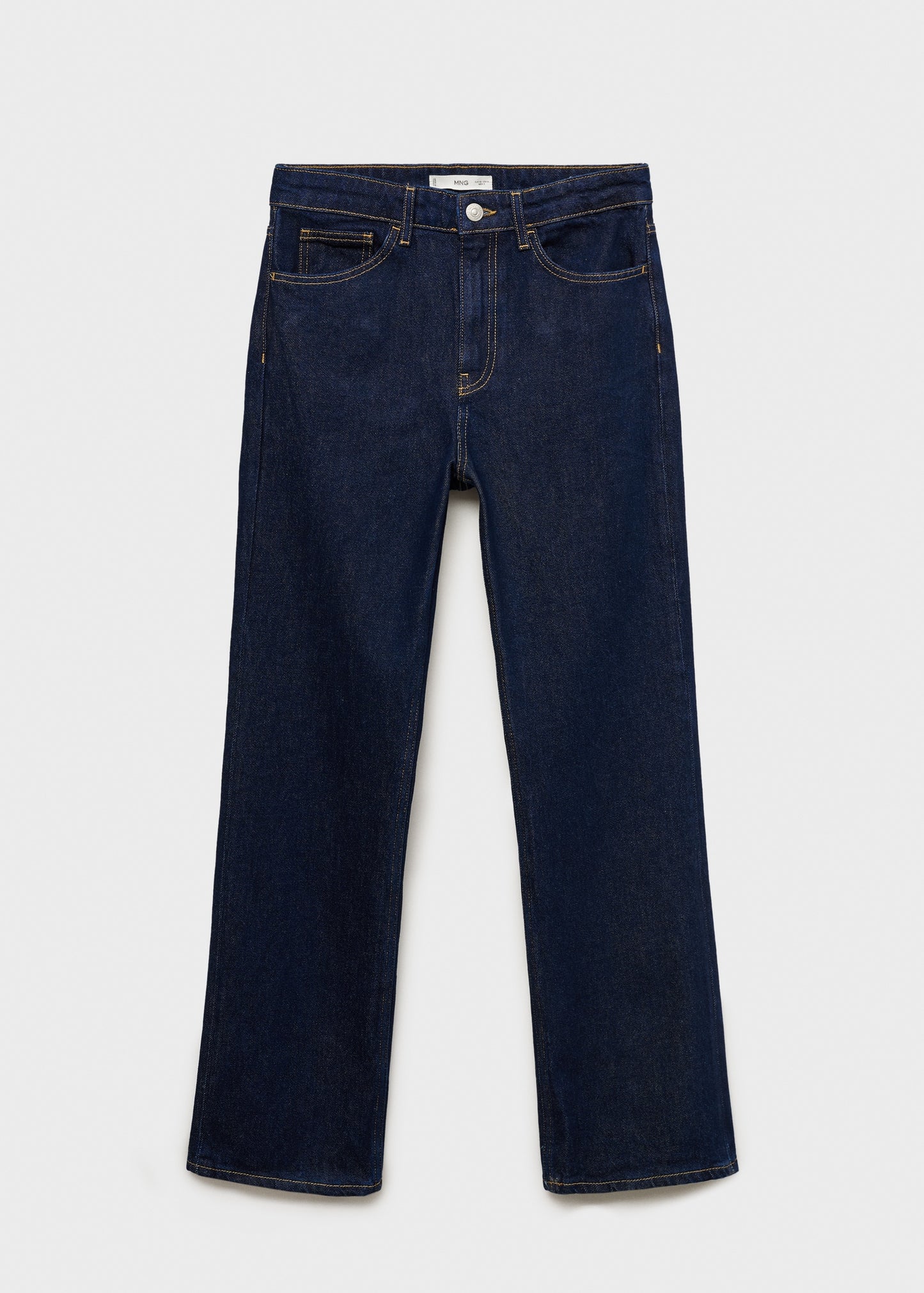 MANGO - Matilda straight-fit rinse-wash jeans open blue - 2 - Woman