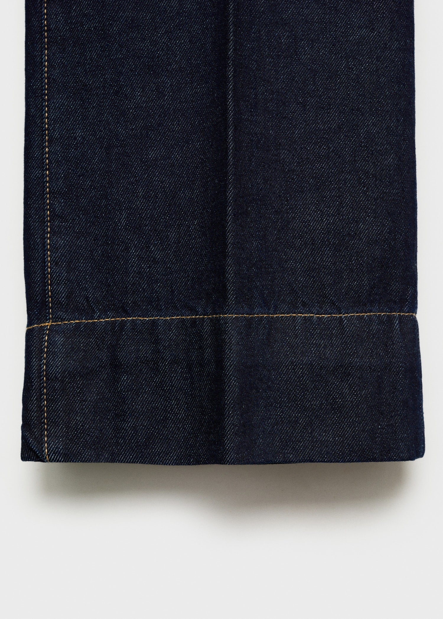 MANGO - Wideleg mid-rise jeans open blue - 12 - Woman