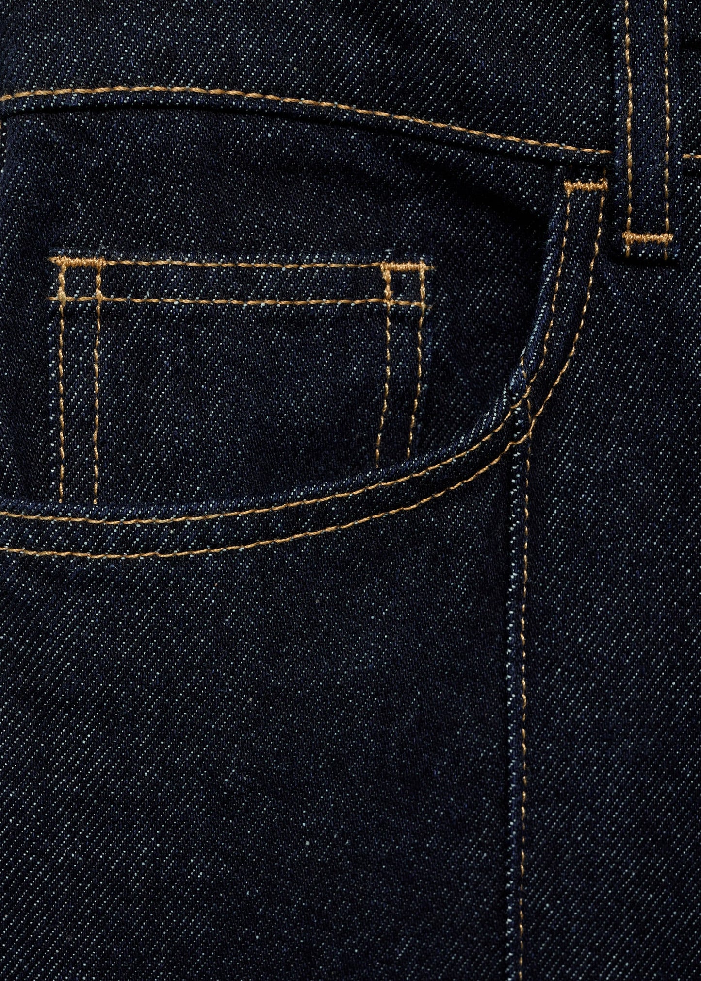 MANGO - Wideleg cropped jeans with seam detail open blue - 14 - Woman