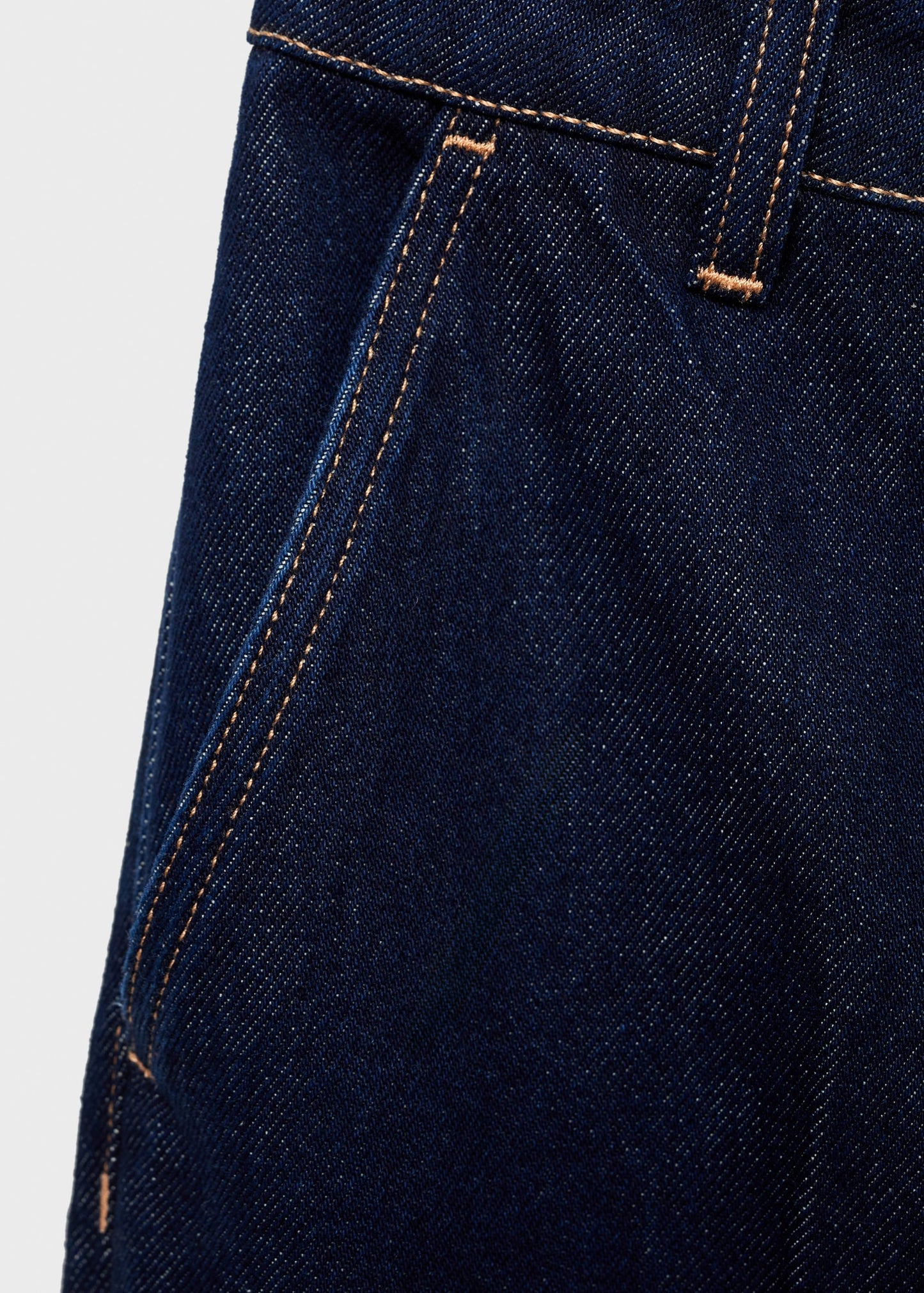 MANGO - High-rise wideleg rinse-wash jeans open blue - 2 - Woman