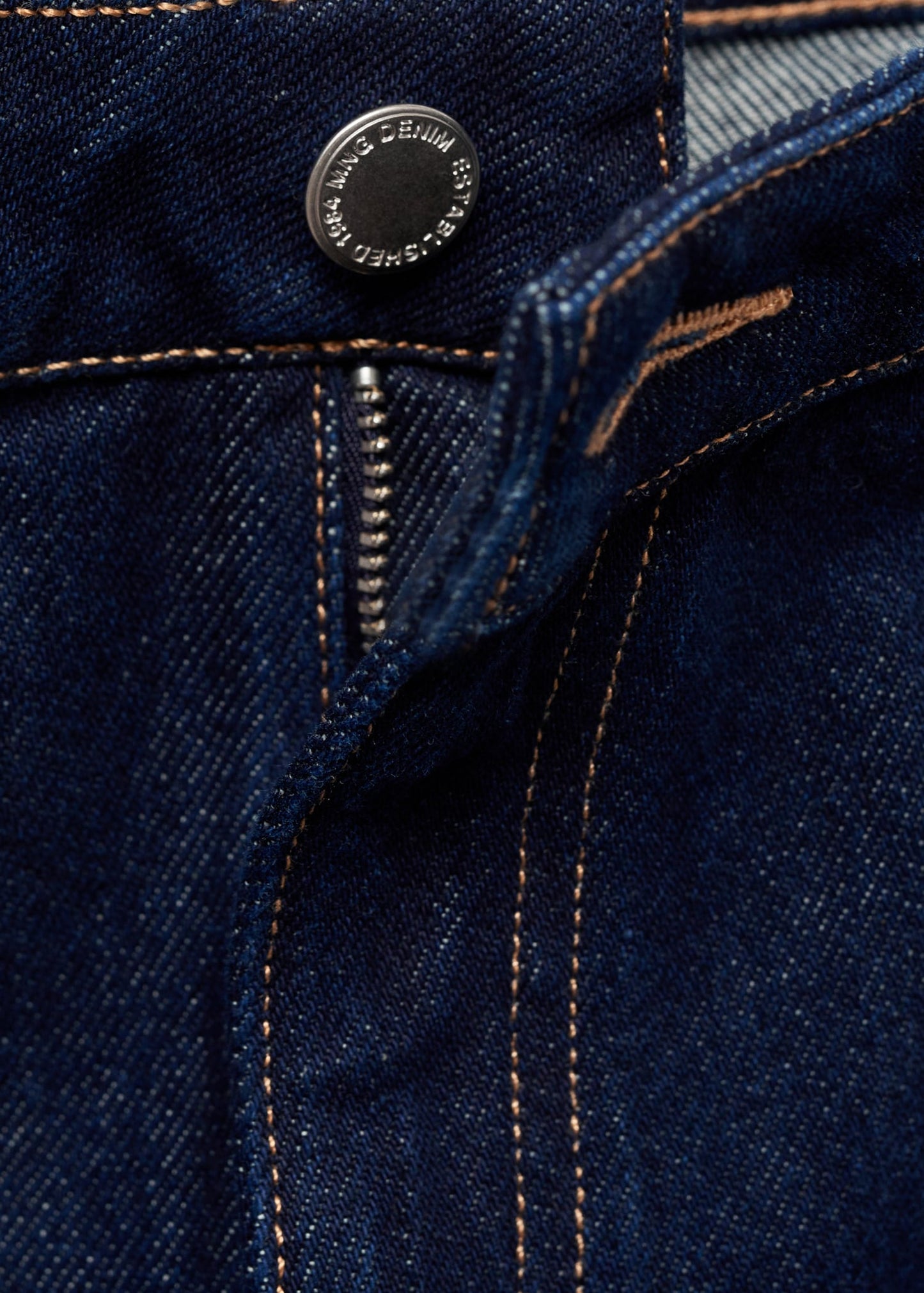 MANGO - High-rise wideleg rinse-wash jeans open blue - 2 - Woman