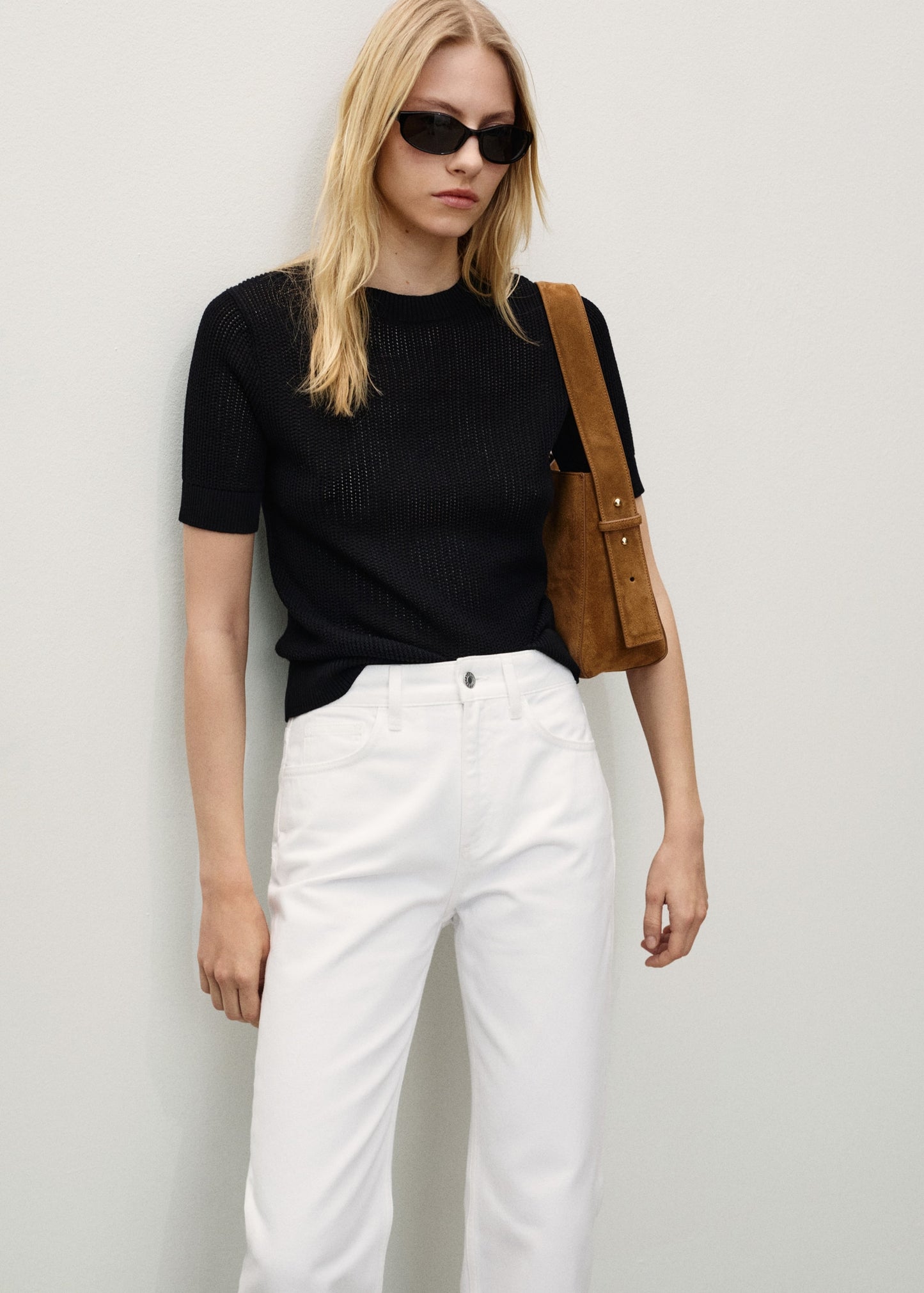 MANGO - Matilda medium-rise straight-fit jeans white - 8 - Woman