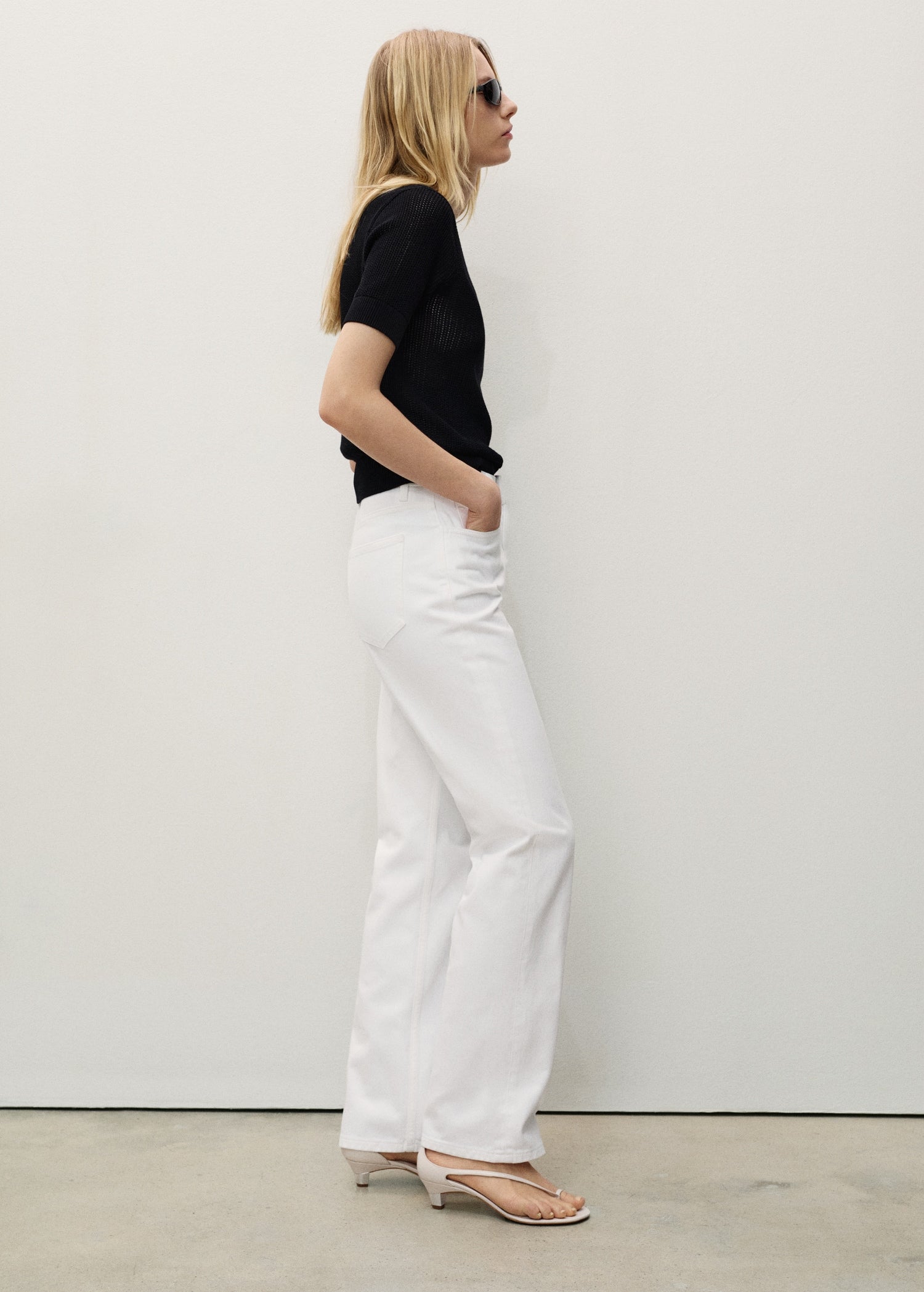 MANGO - Matilda medium-rise straight-fit jeans white - 8 - Woman