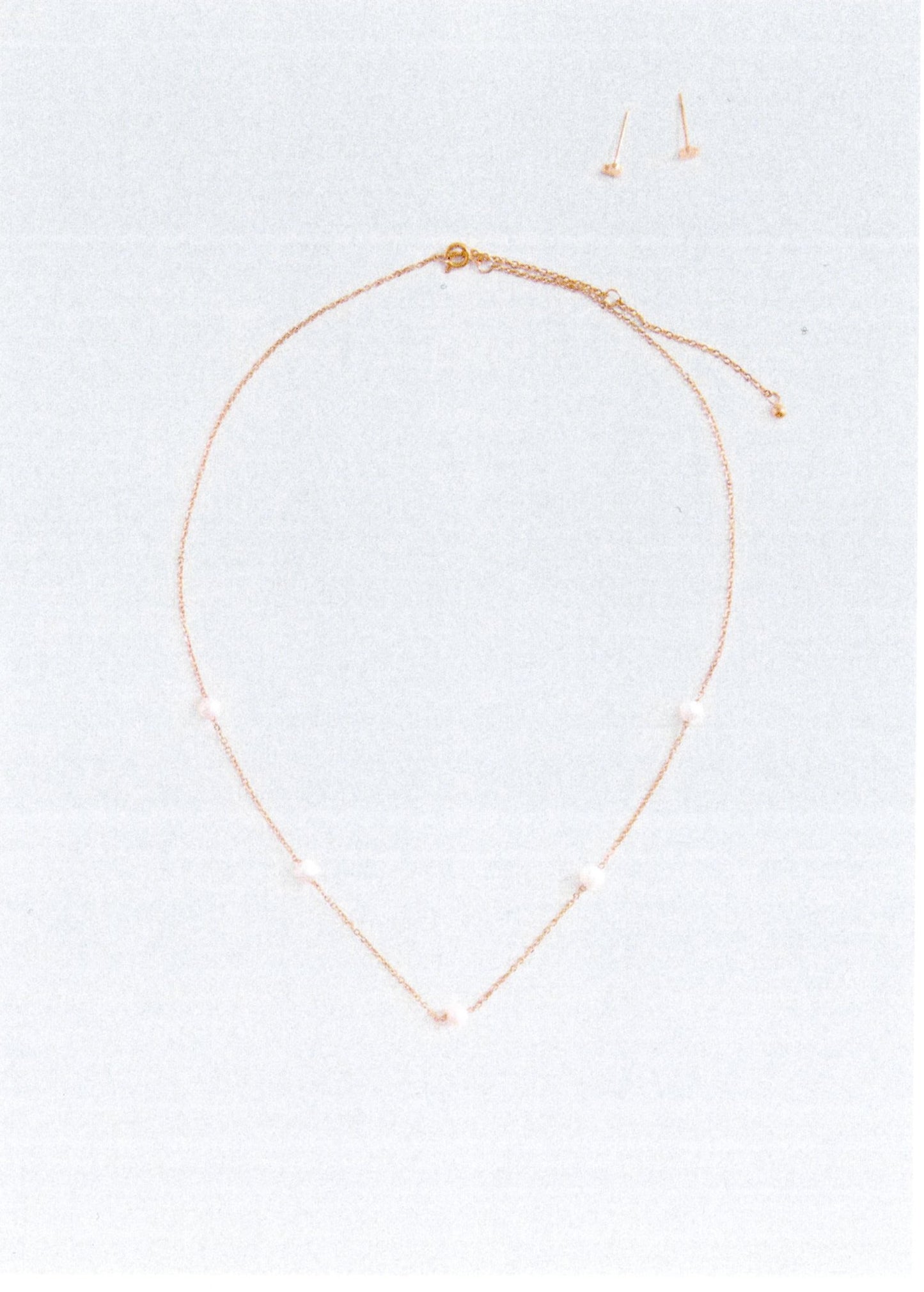 MANGO KIDS - Necklace and earrings set gold - One size - Kids