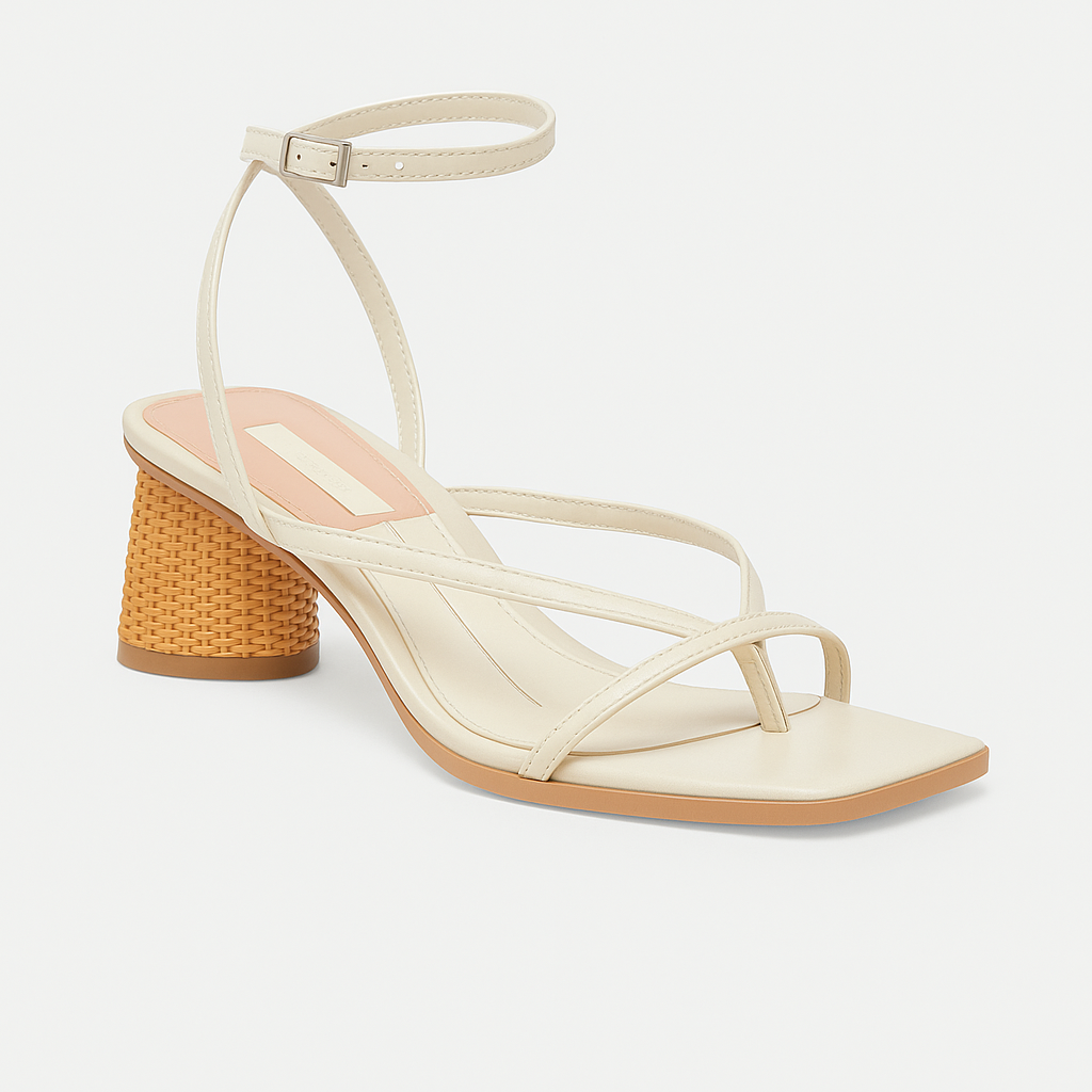 Dolce Vita Banita Sandals - Ivory Leather 9